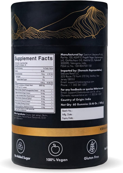 BodyWise | Gominolas de Shilajit Puro
