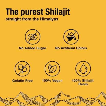 BodyWise | Gominolas de Shilajit Puro