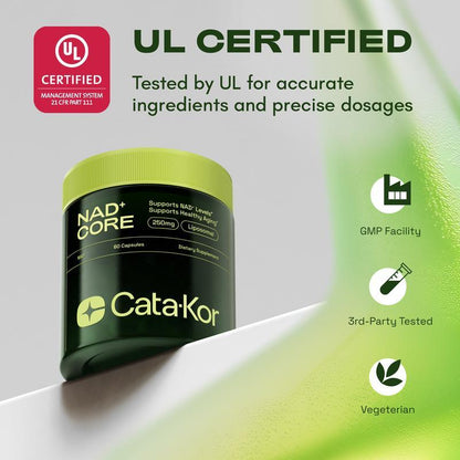 Cata-Kor | Suplemento Potenciador de NAD+